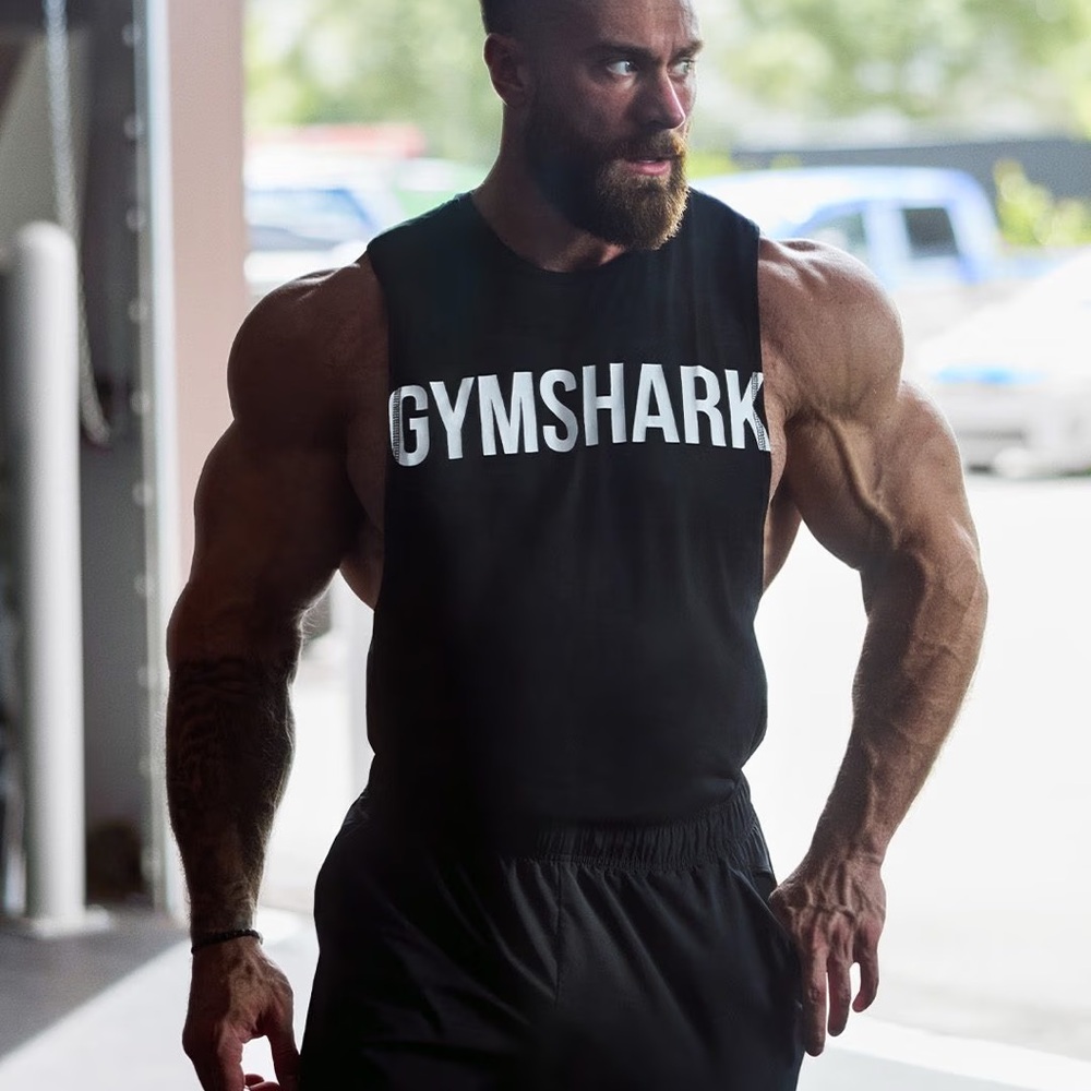 Gymshark Black Athletic Tank Top for Intense Workouts